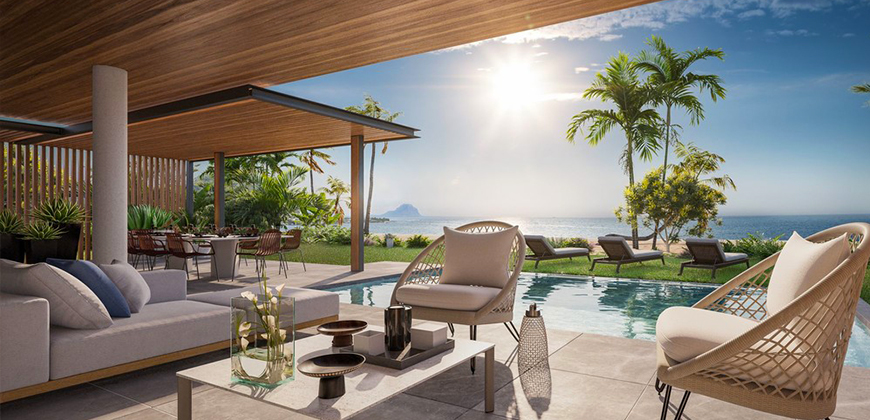 beachfront villa sale mauritius